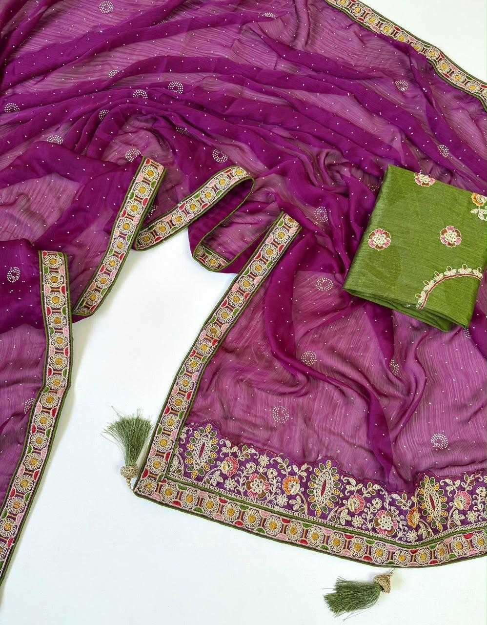 Aaradhya Chiffon Saree