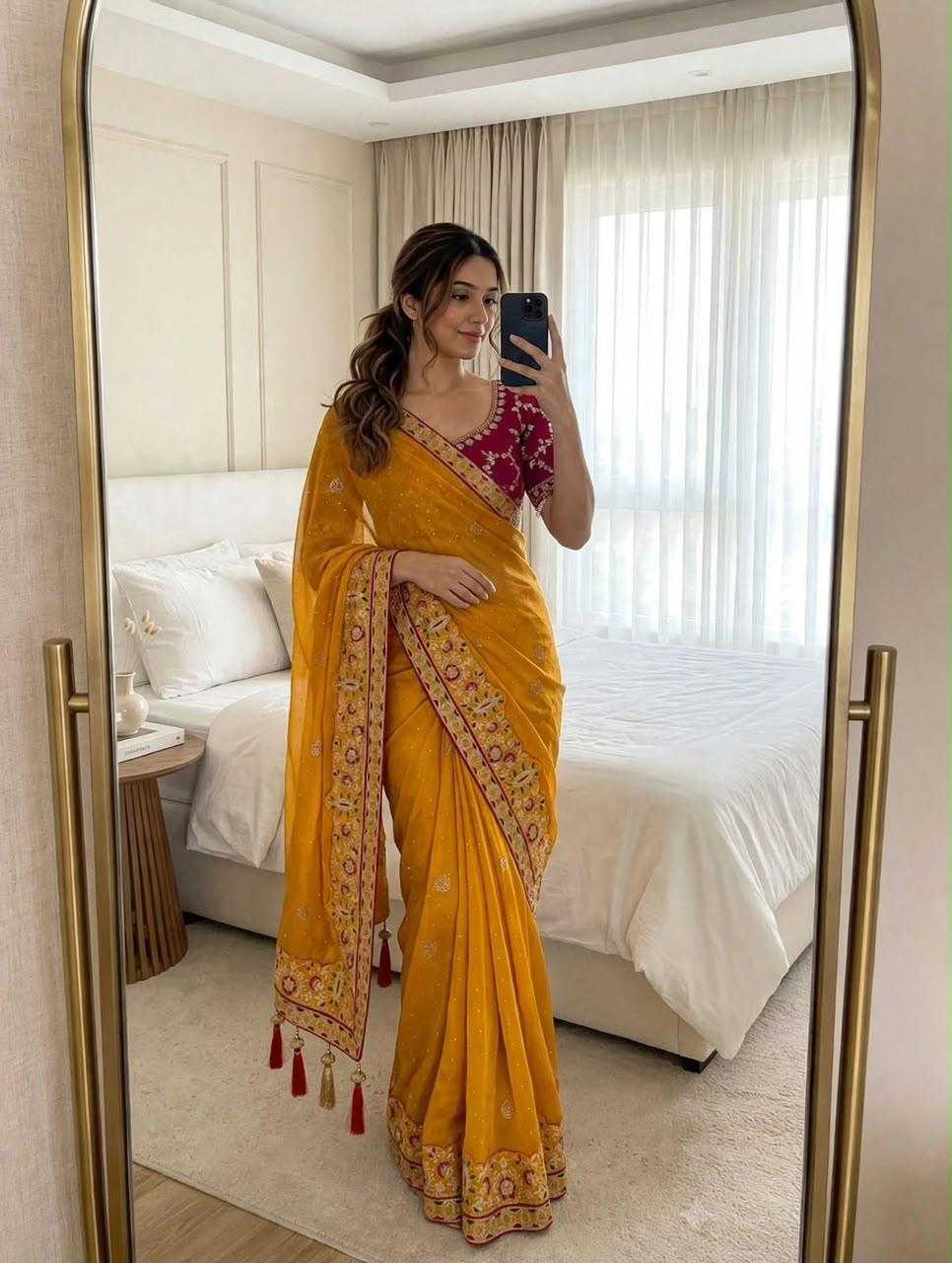 Aaradhya Chiffon Saree