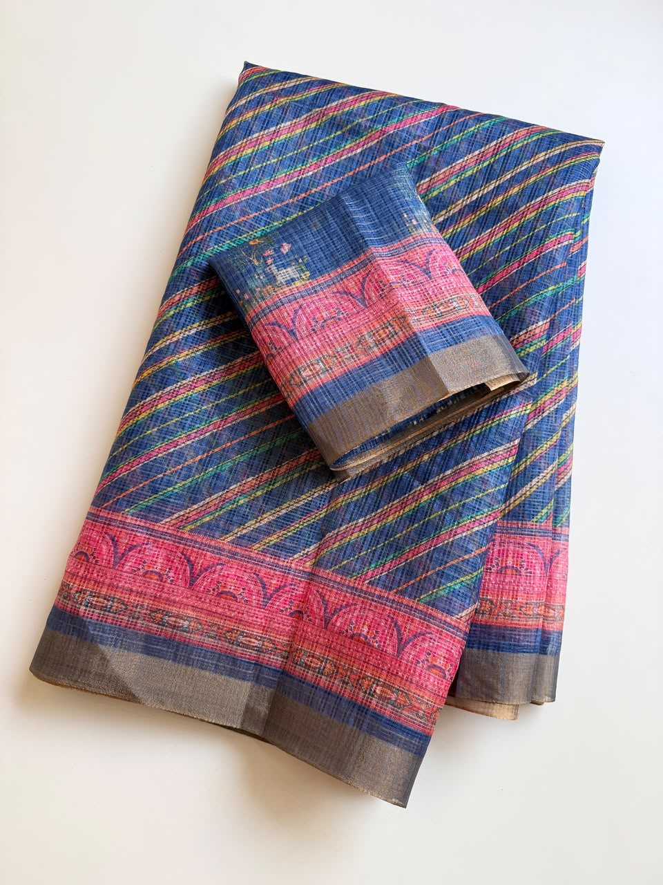 Kota Checks Printed Saree