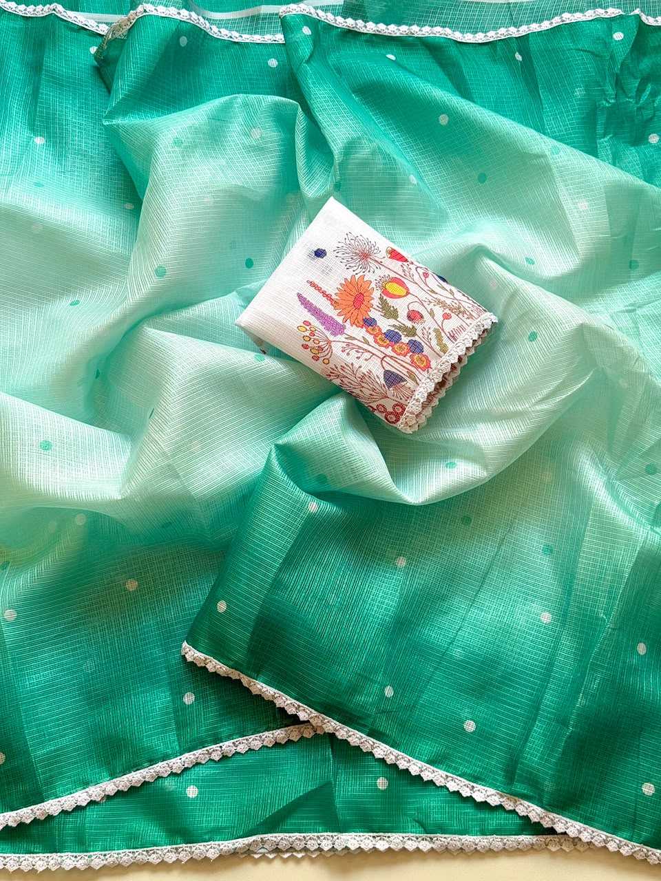 Kota Checks Printed Saree