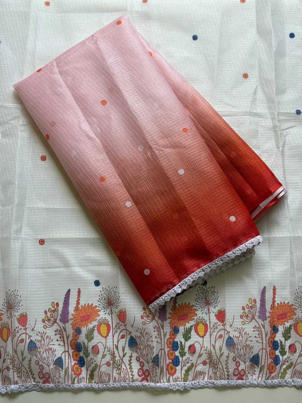 Kota Checks Printed Saree