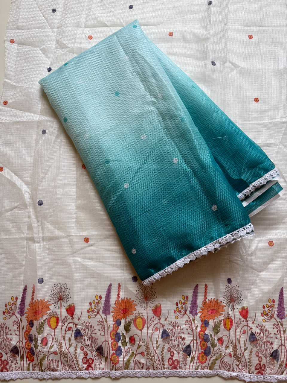 Kota Checks Printed Saree