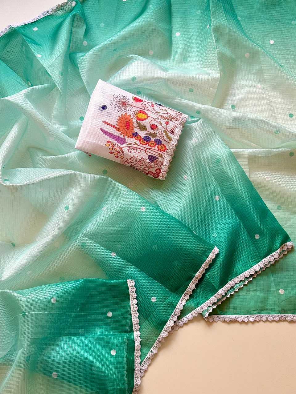 Kota Checks Printed Saree