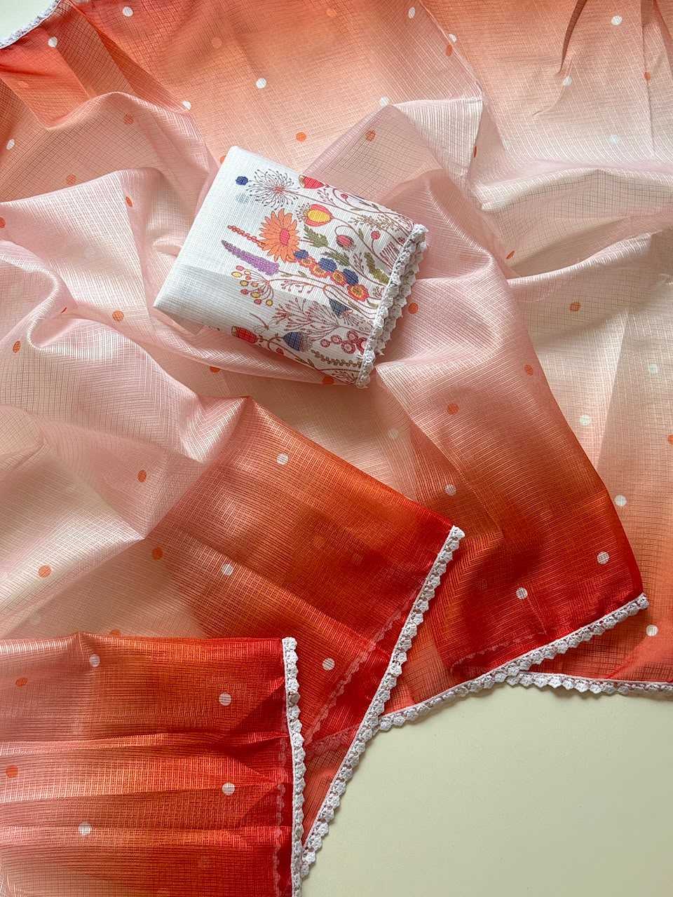 Kota Checks Printed Saree