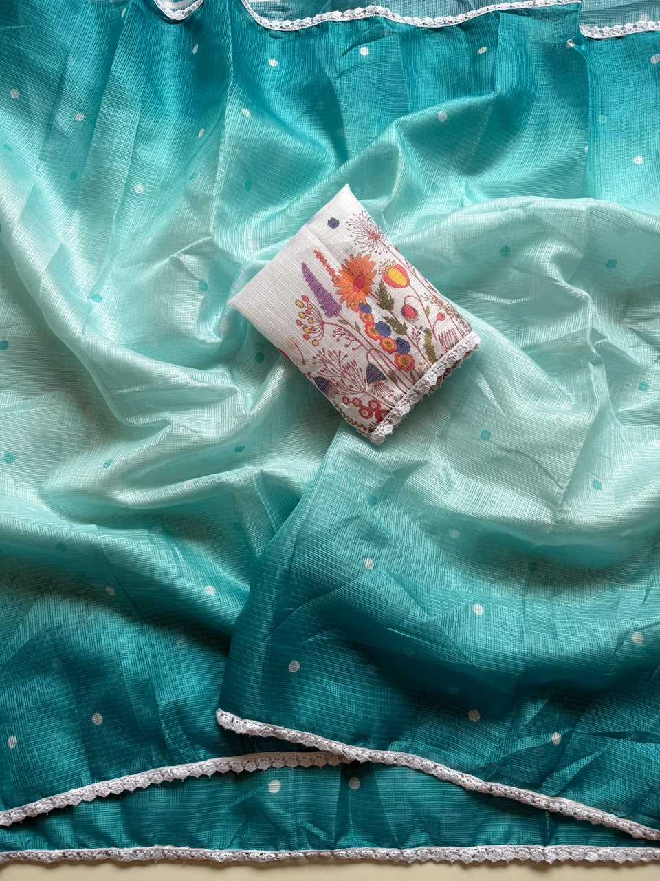 Kota Checks Printed Saree