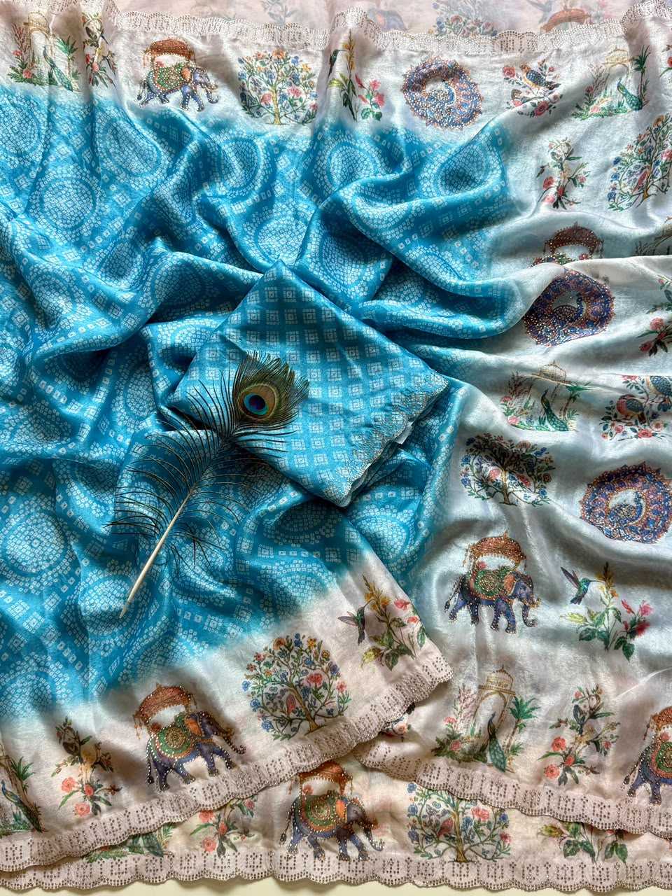Printed Saree