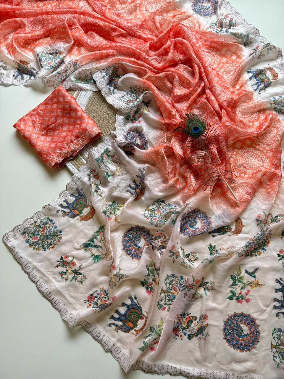 Printed Saree