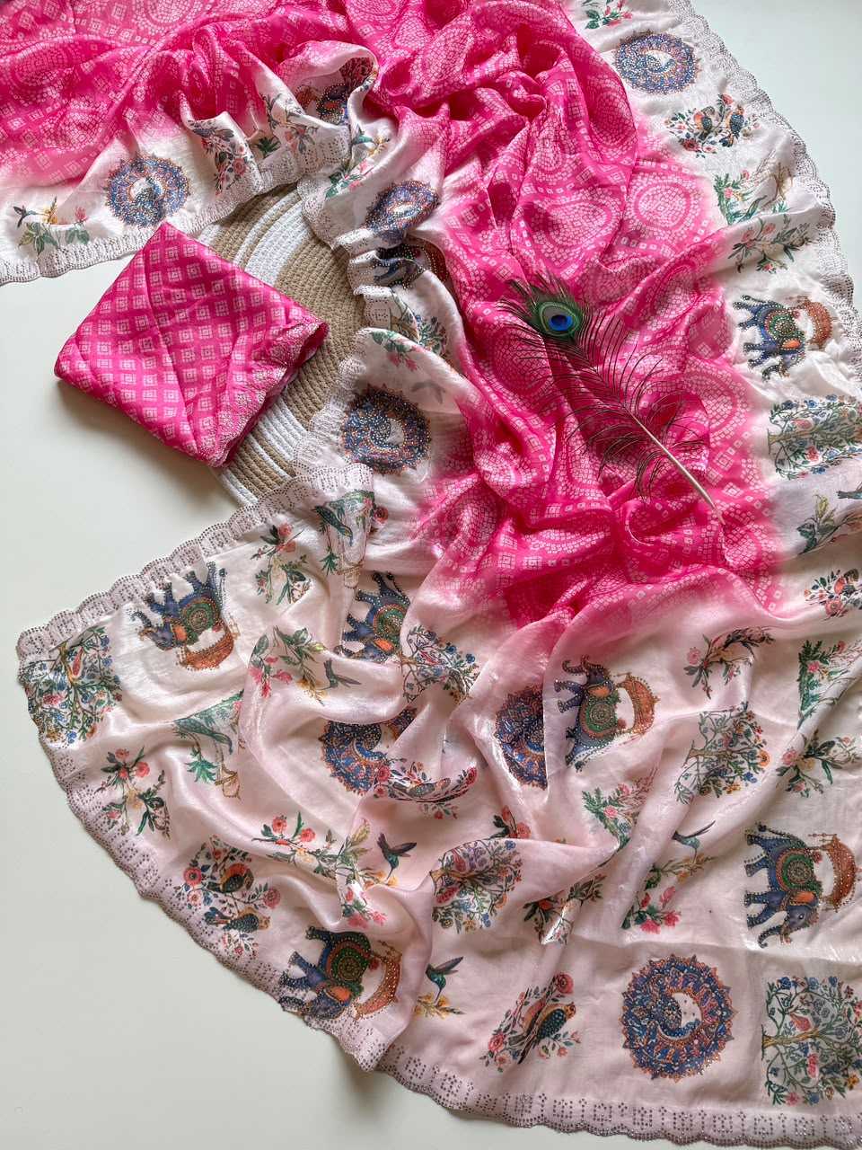 Printed Saree