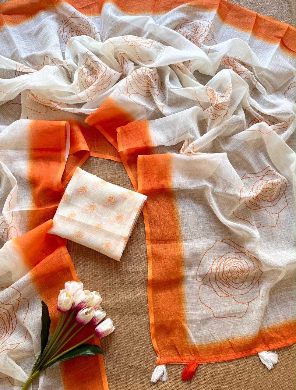 Printed Saree