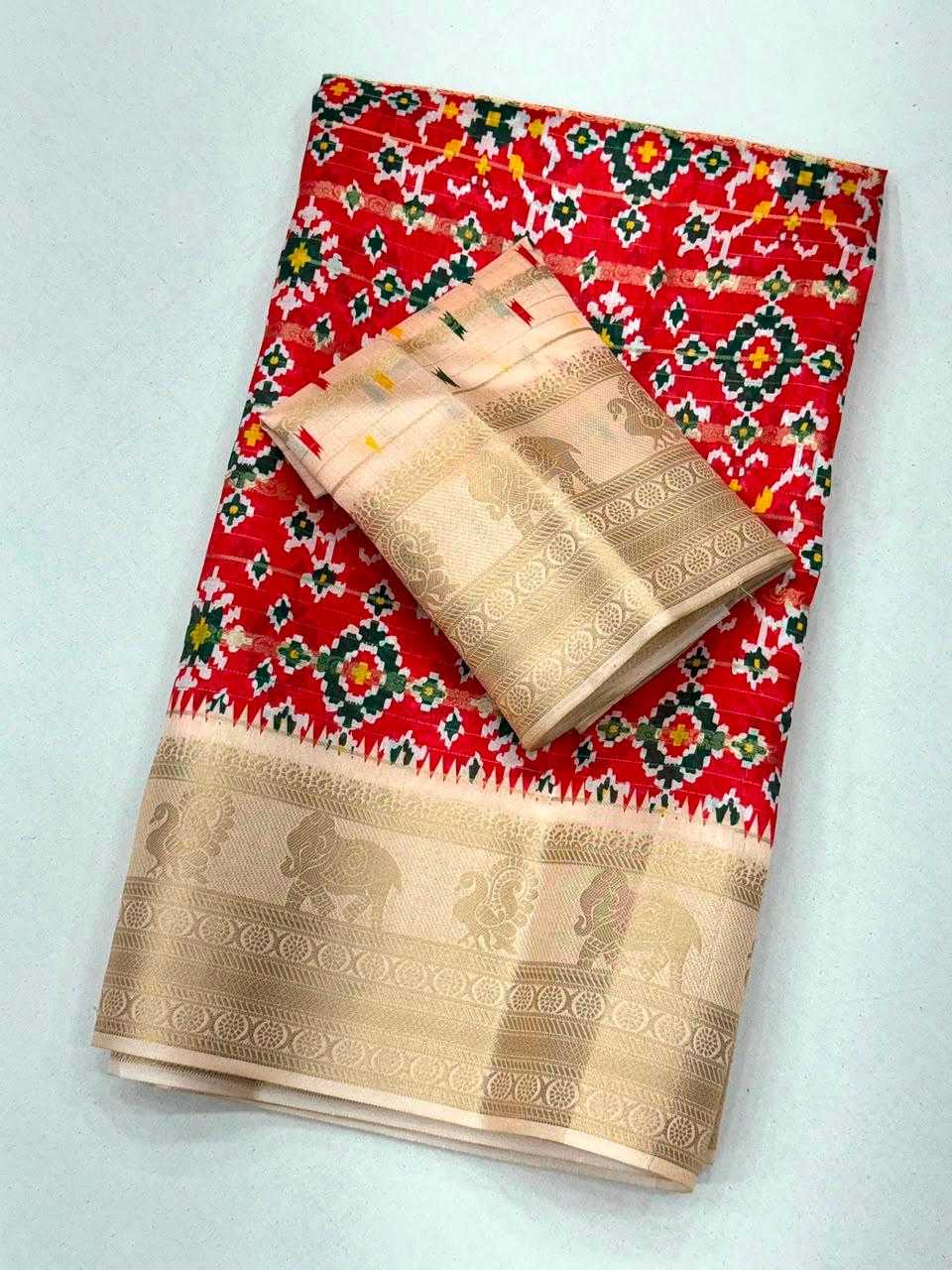 Cotton Printed Saree