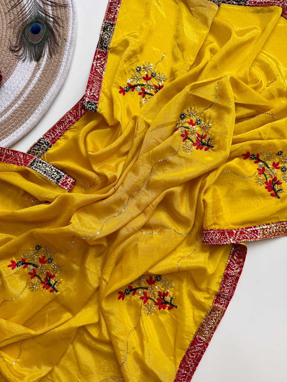 Chinon Designer Saree