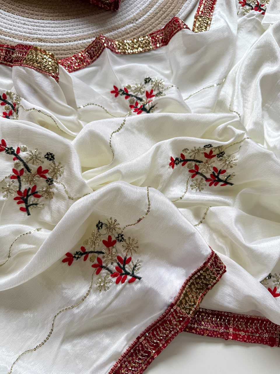 Chinon Designer Saree