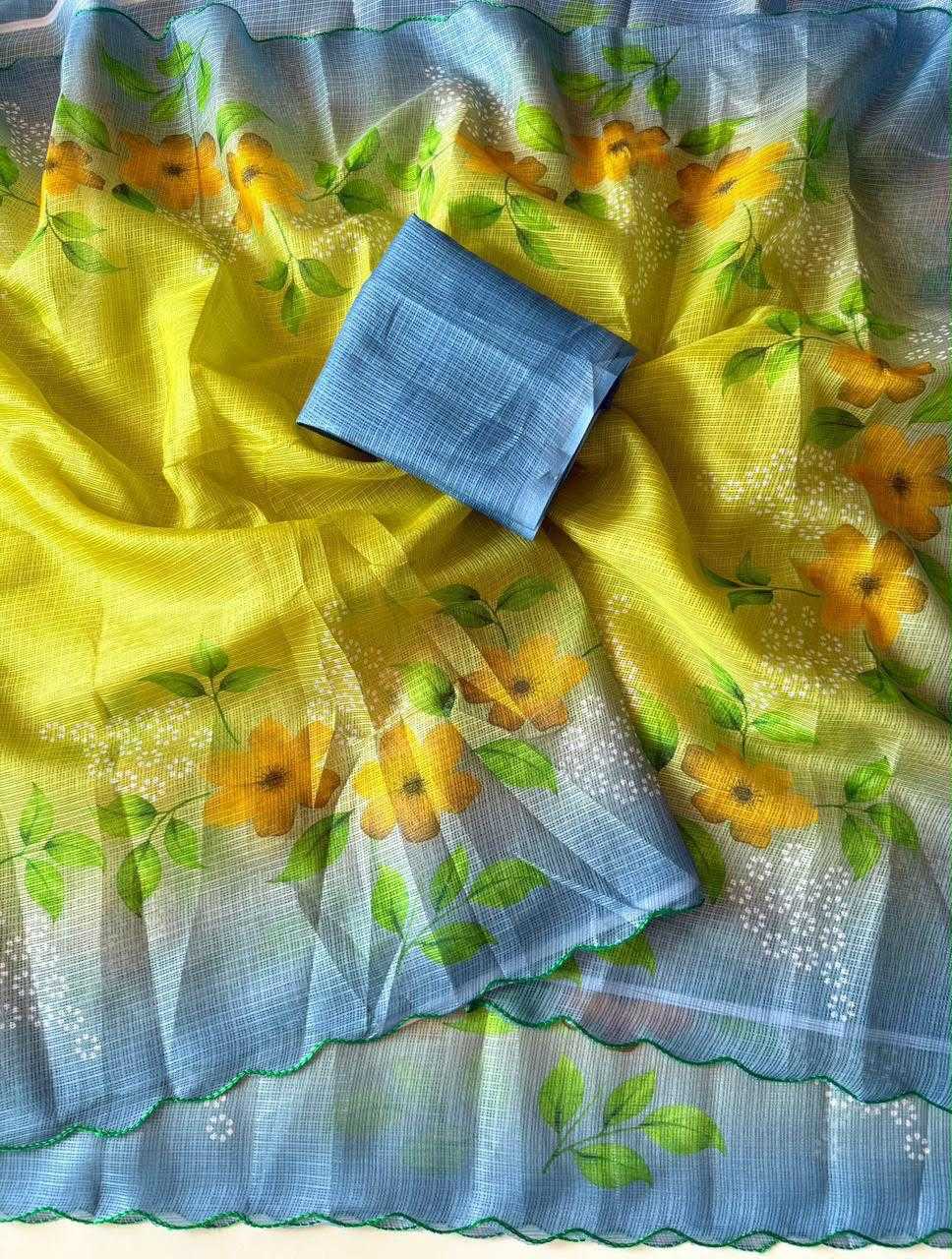 Kota Checks Printed Saree