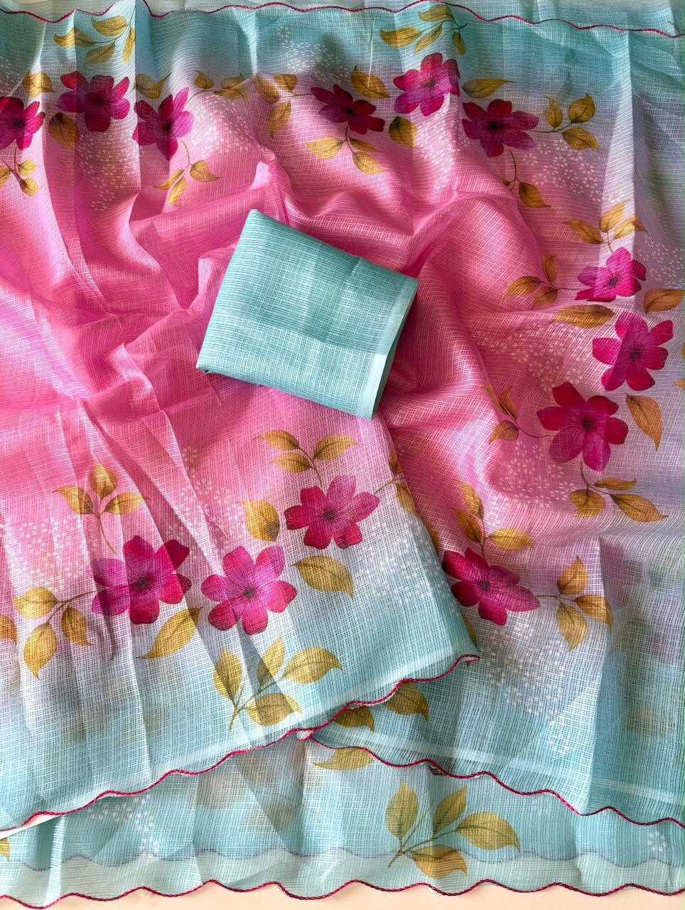 Kota Checks Printed Saree