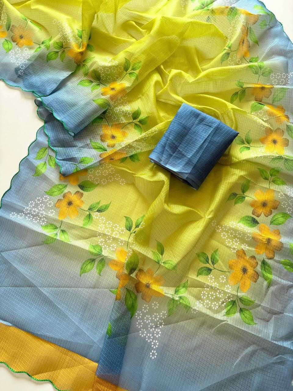 Kota Checks Printed Saree