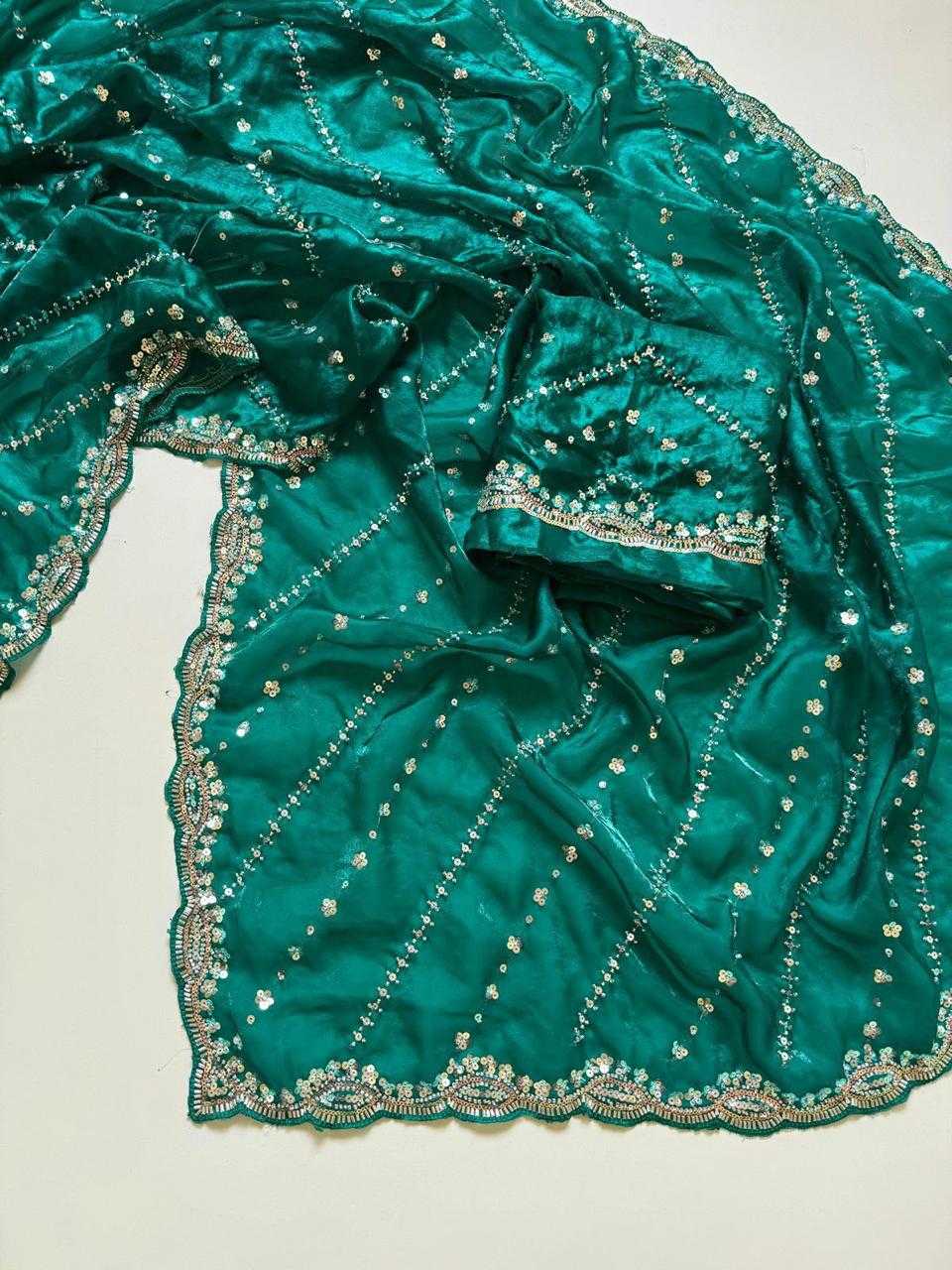 Akshara Satin Sequence Saree