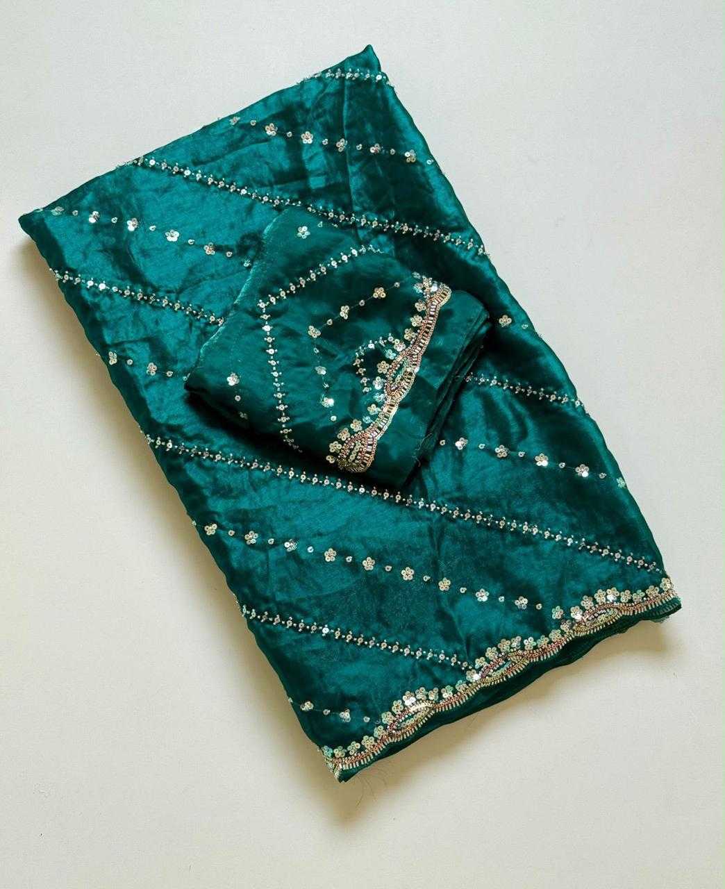 Akshara Satin Sequence Saree