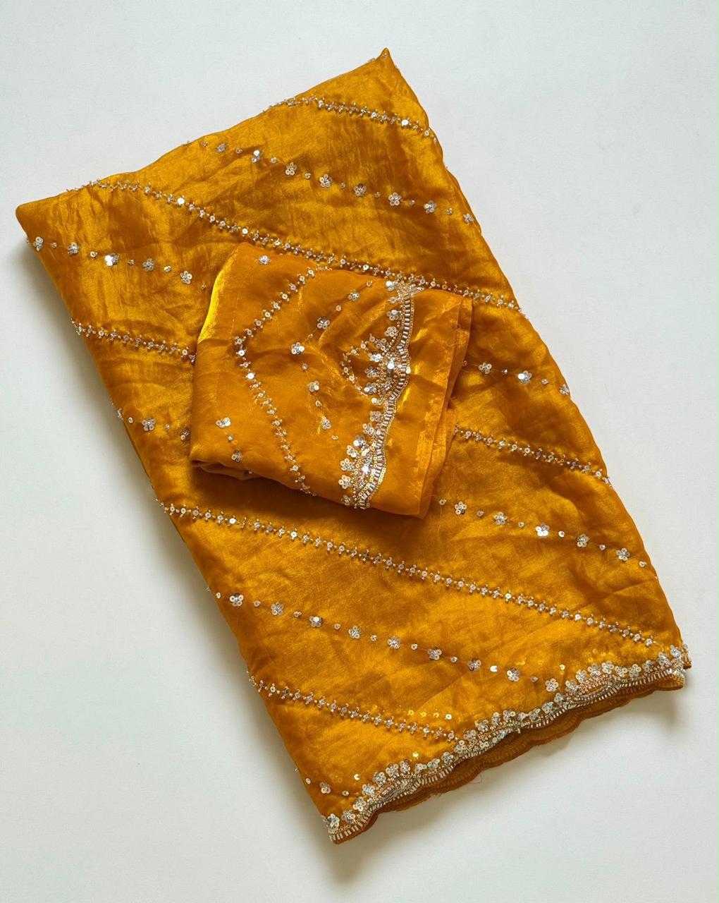 Akshara Satin Sequence Saree