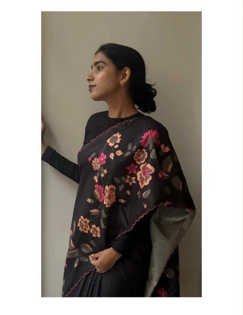 Amoli Tussar Silk Saree