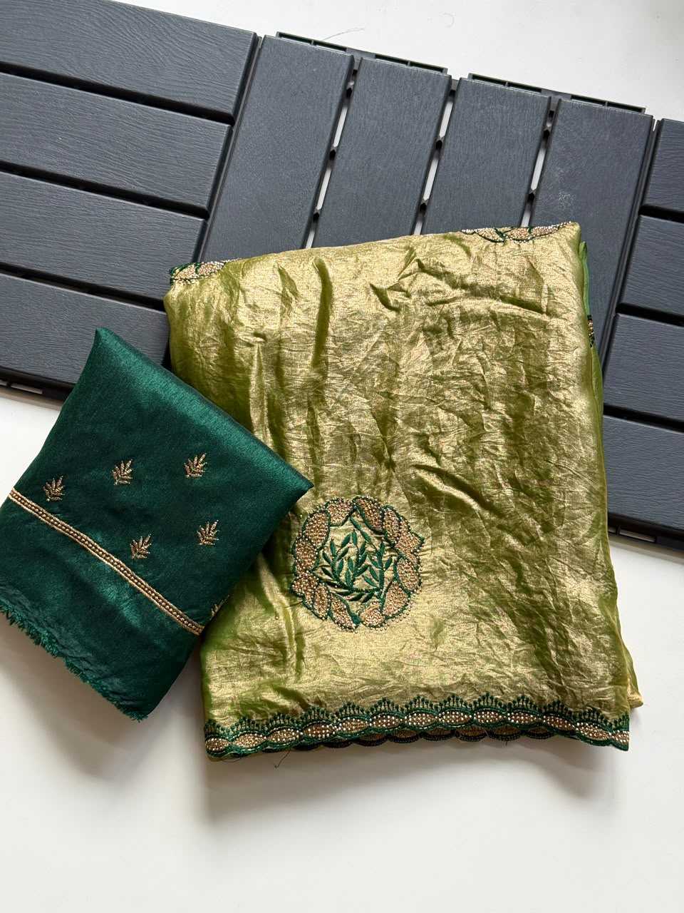 Anika Satin Designer Saree