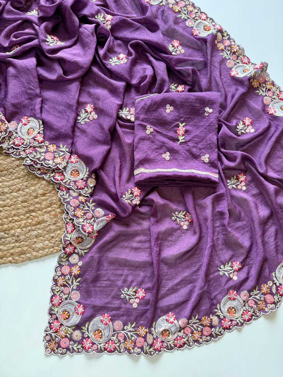 Arshia Crush Silk Soft Saree