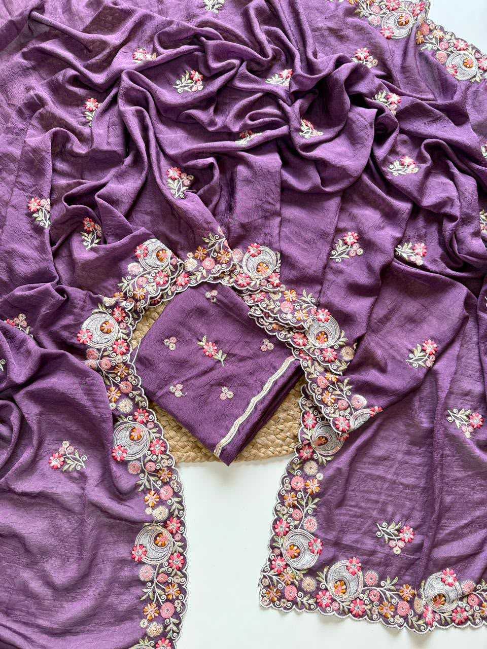 Arshia Crush Silk Soft Saree