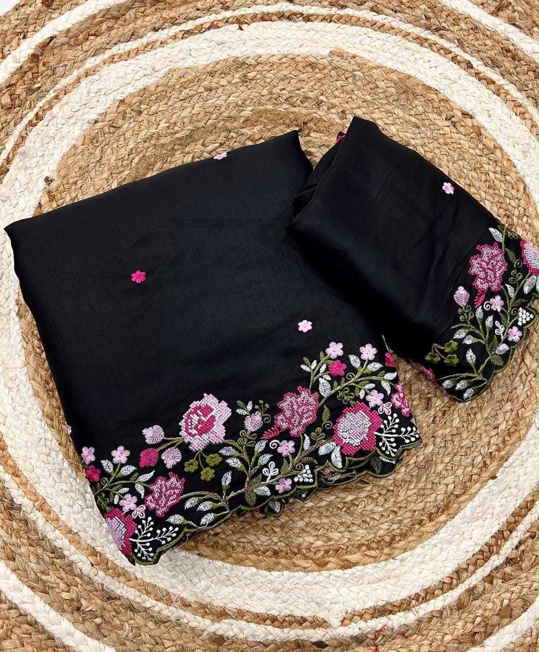 Asahi Tussar Silk Soft Saree