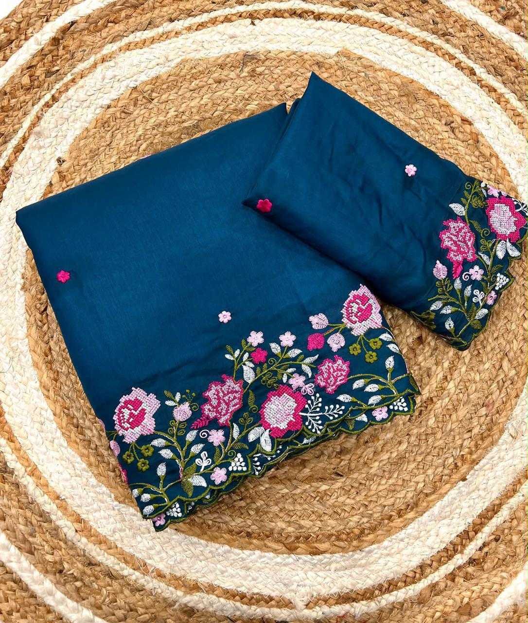 Asahi Tussar Silk Soft Saree