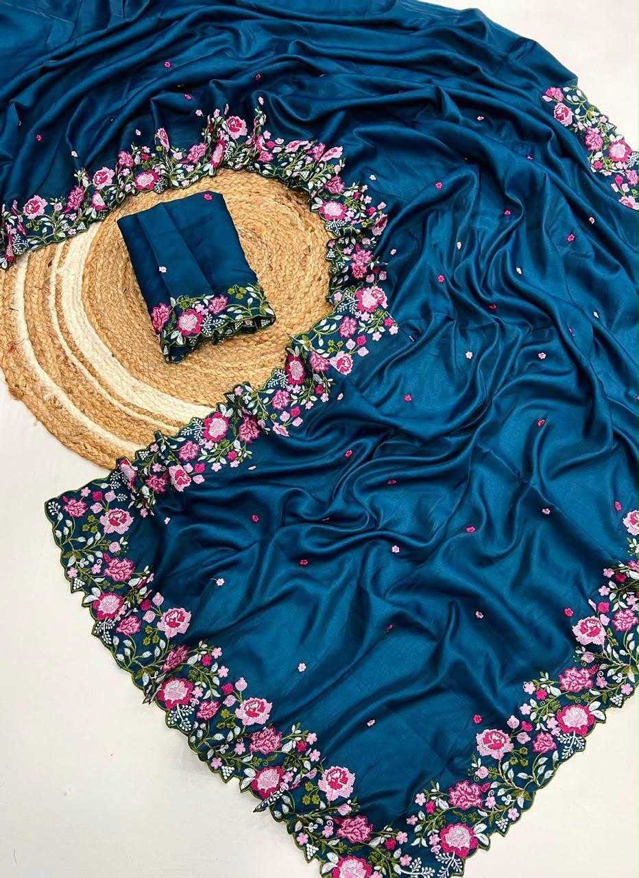 Asahi Tussar Silk Soft Saree