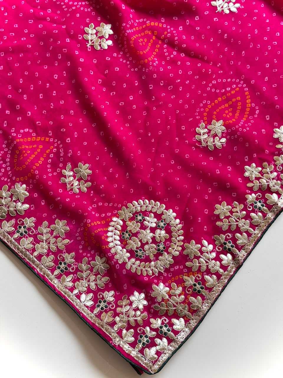 Bandhej Premium Georgette Saree