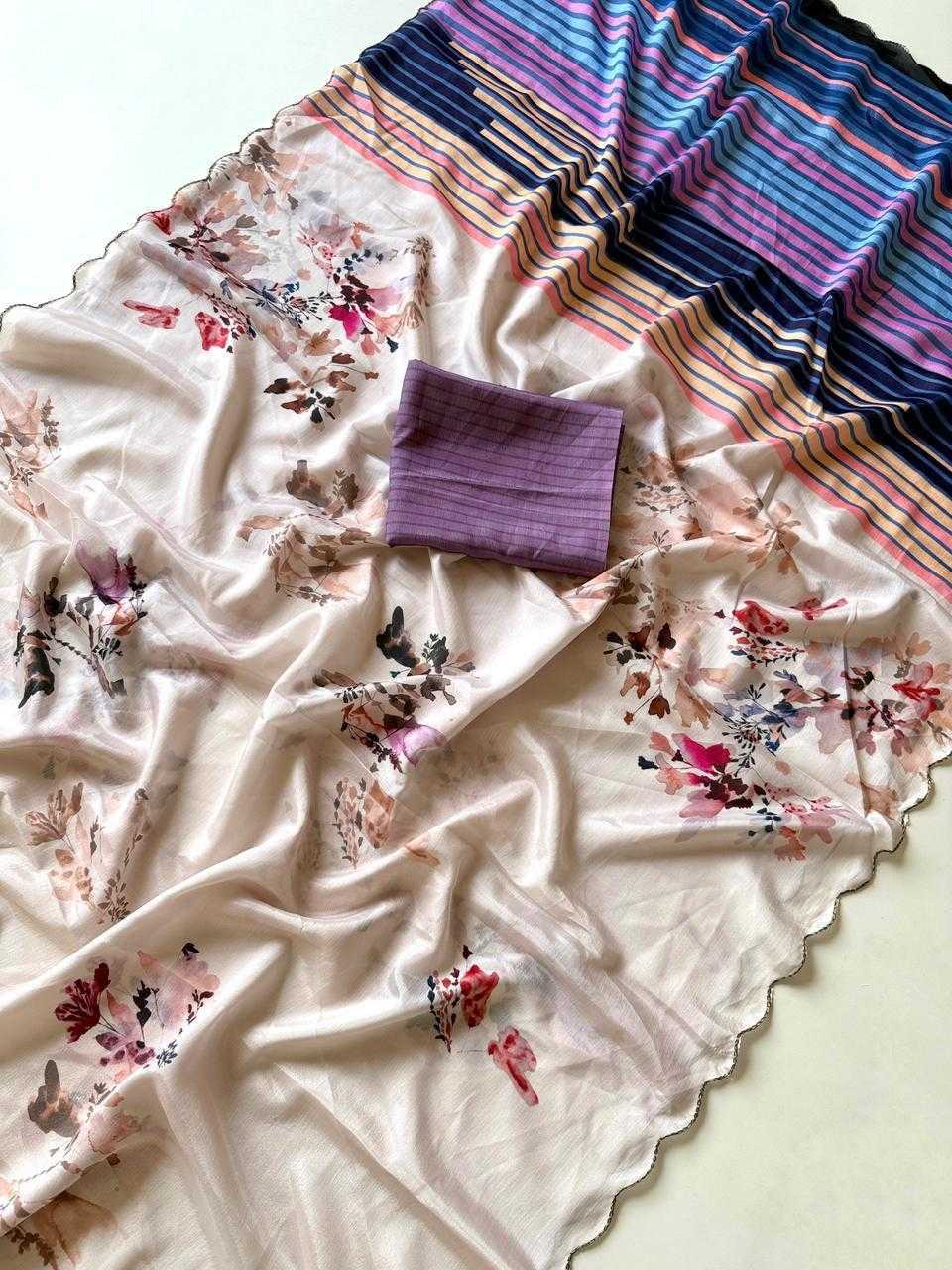 Chinon Designer Saree