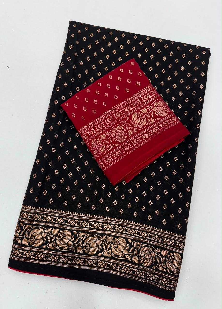 Butti Premium Georgette Printed Saree