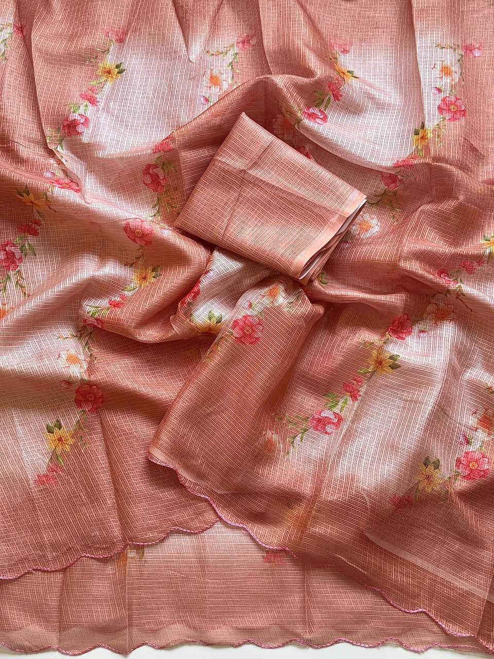 Kota Checks Printed Saree