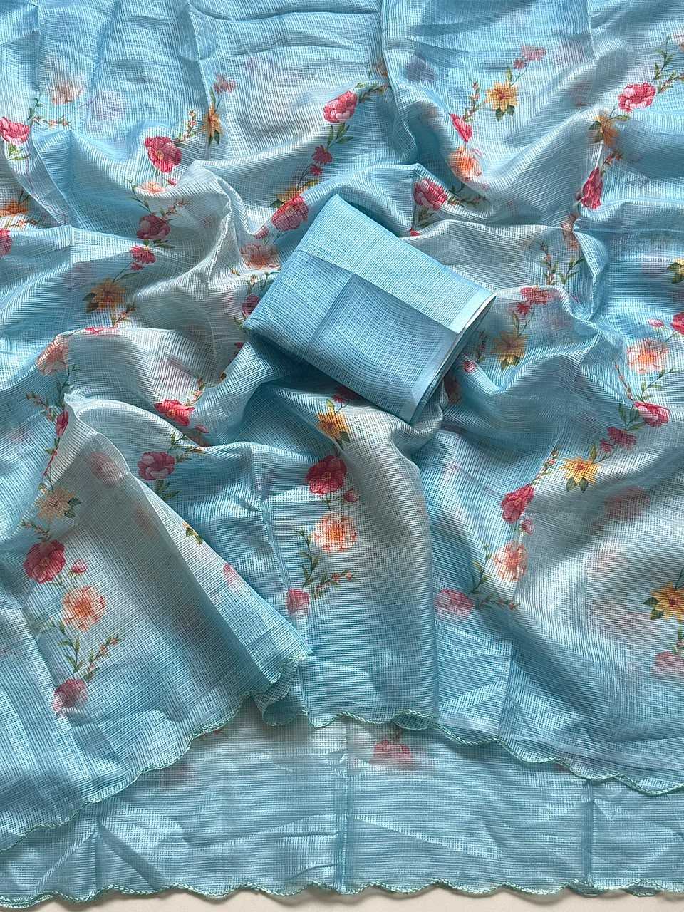 Kota Checks Printed Saree