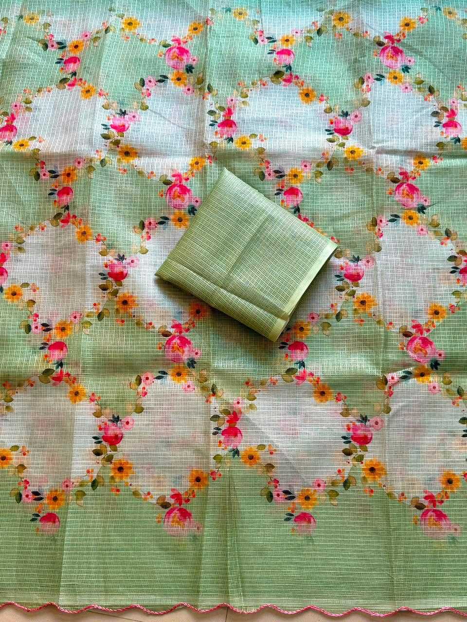 Chex Silk Designer Saree