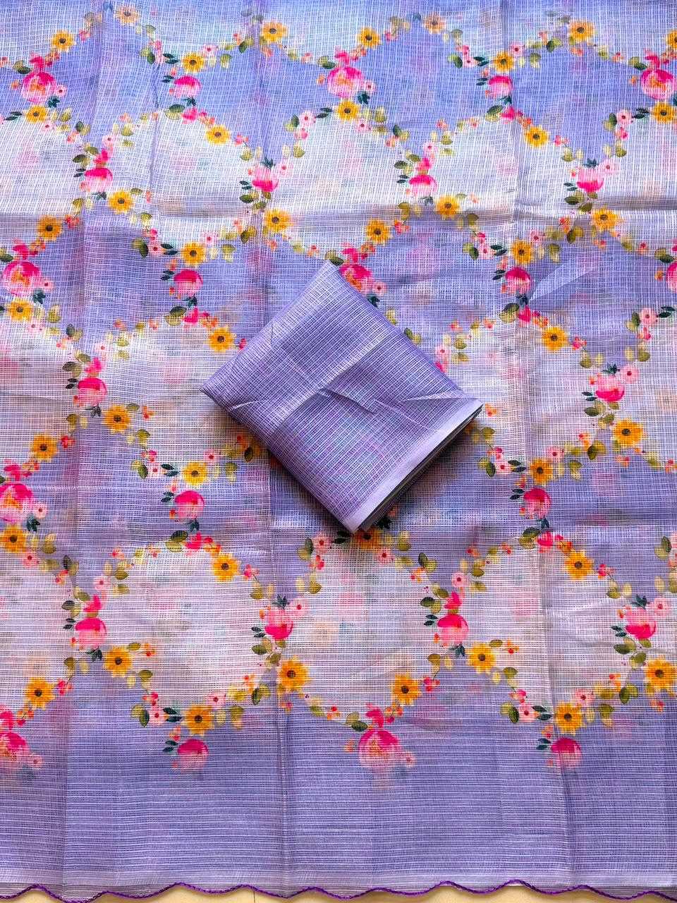 Chex Silk Designer Saree