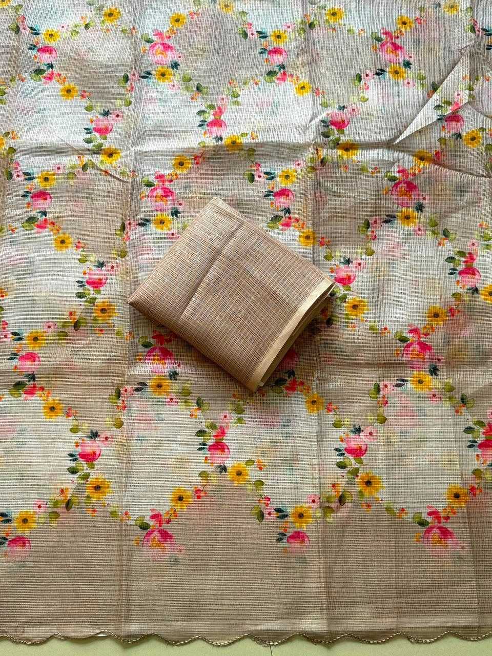 Chex Silk Designer Saree