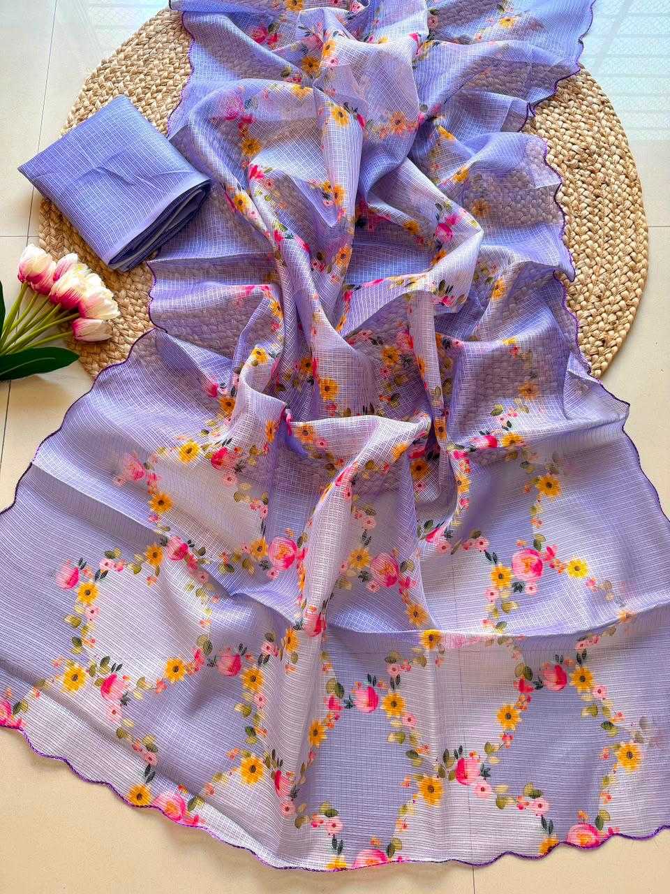 Chex Silk Designer Saree