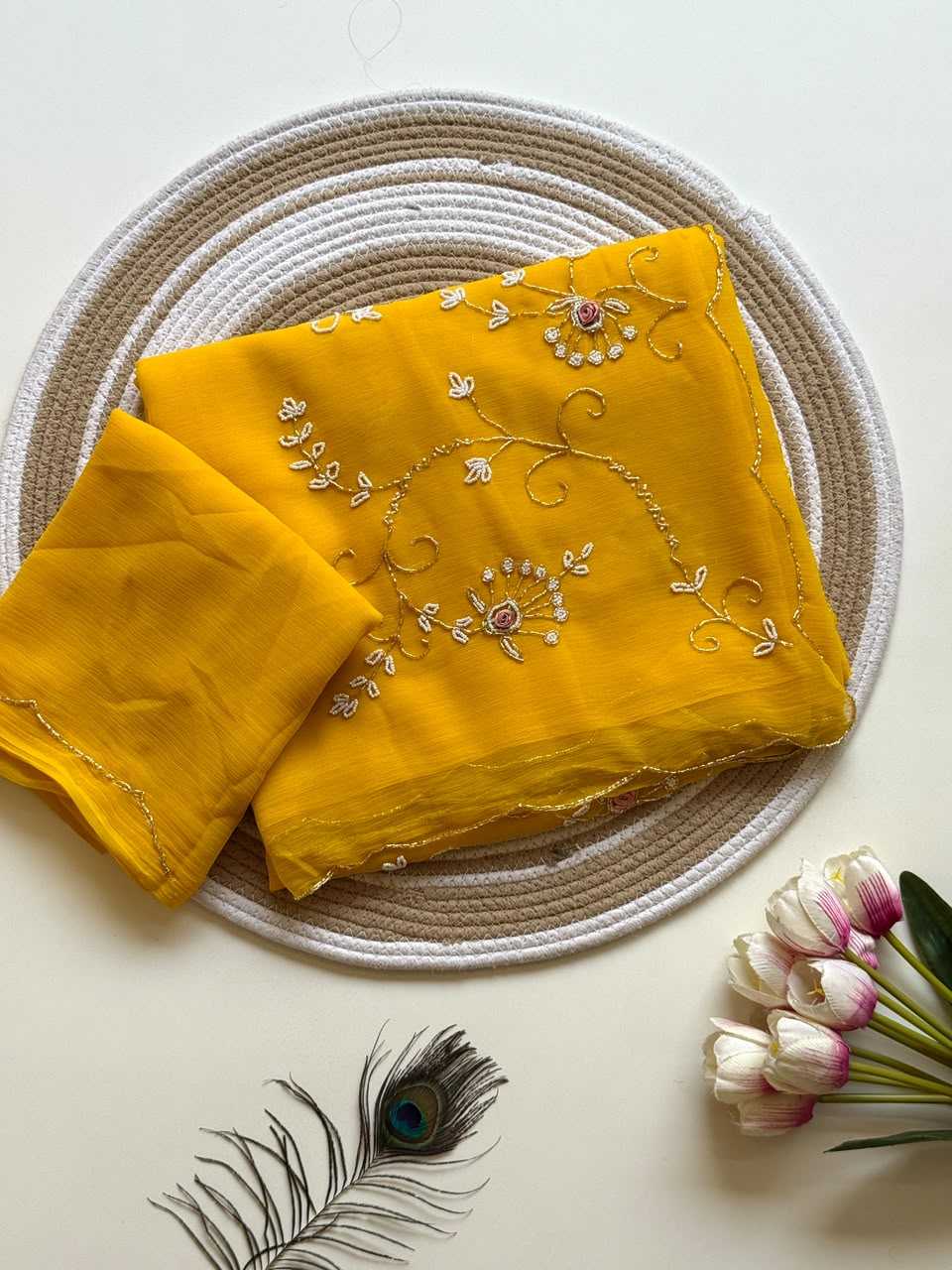 Chhavi Chiffon Saree