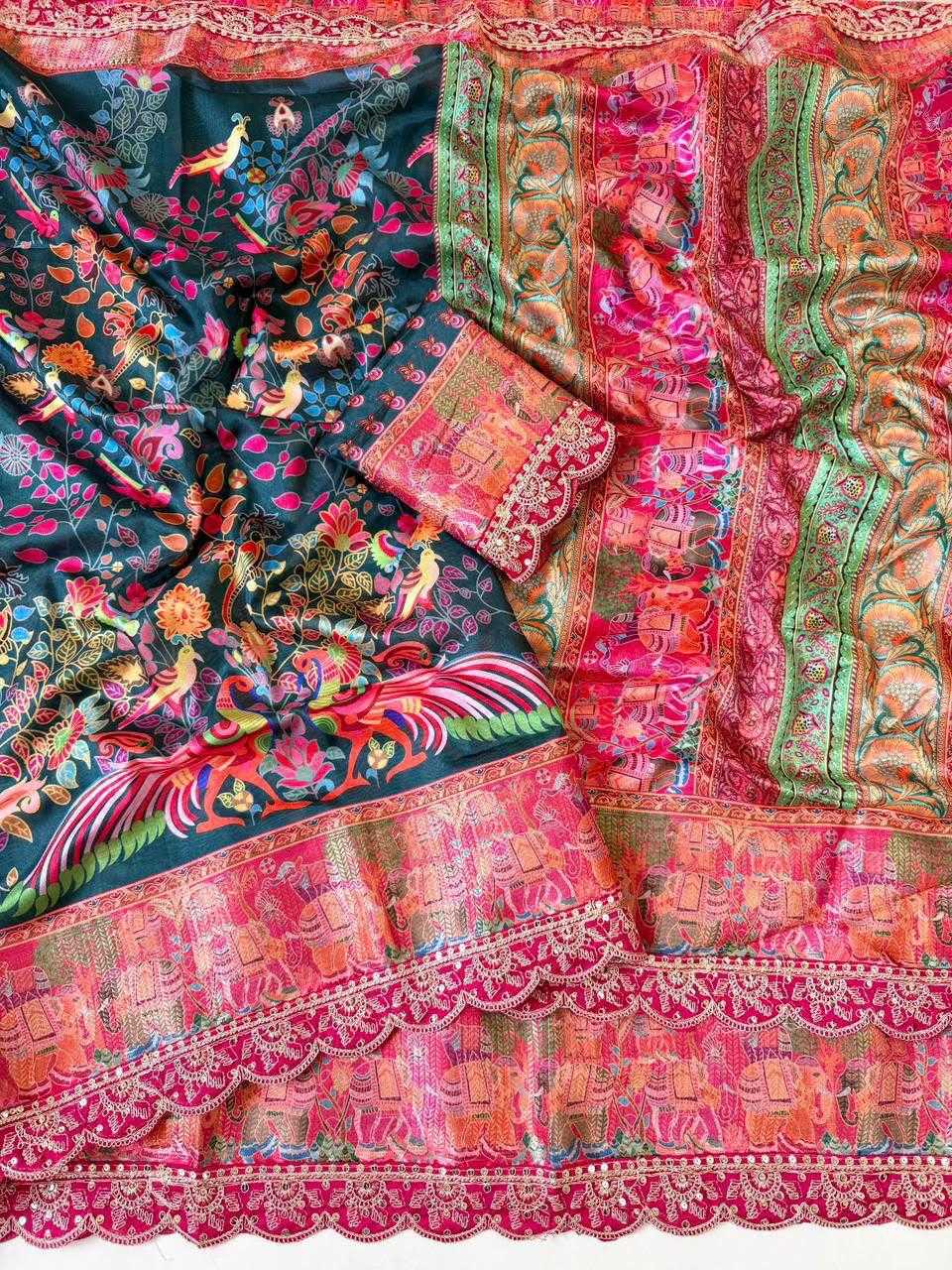 Dola Silk Printed Saree