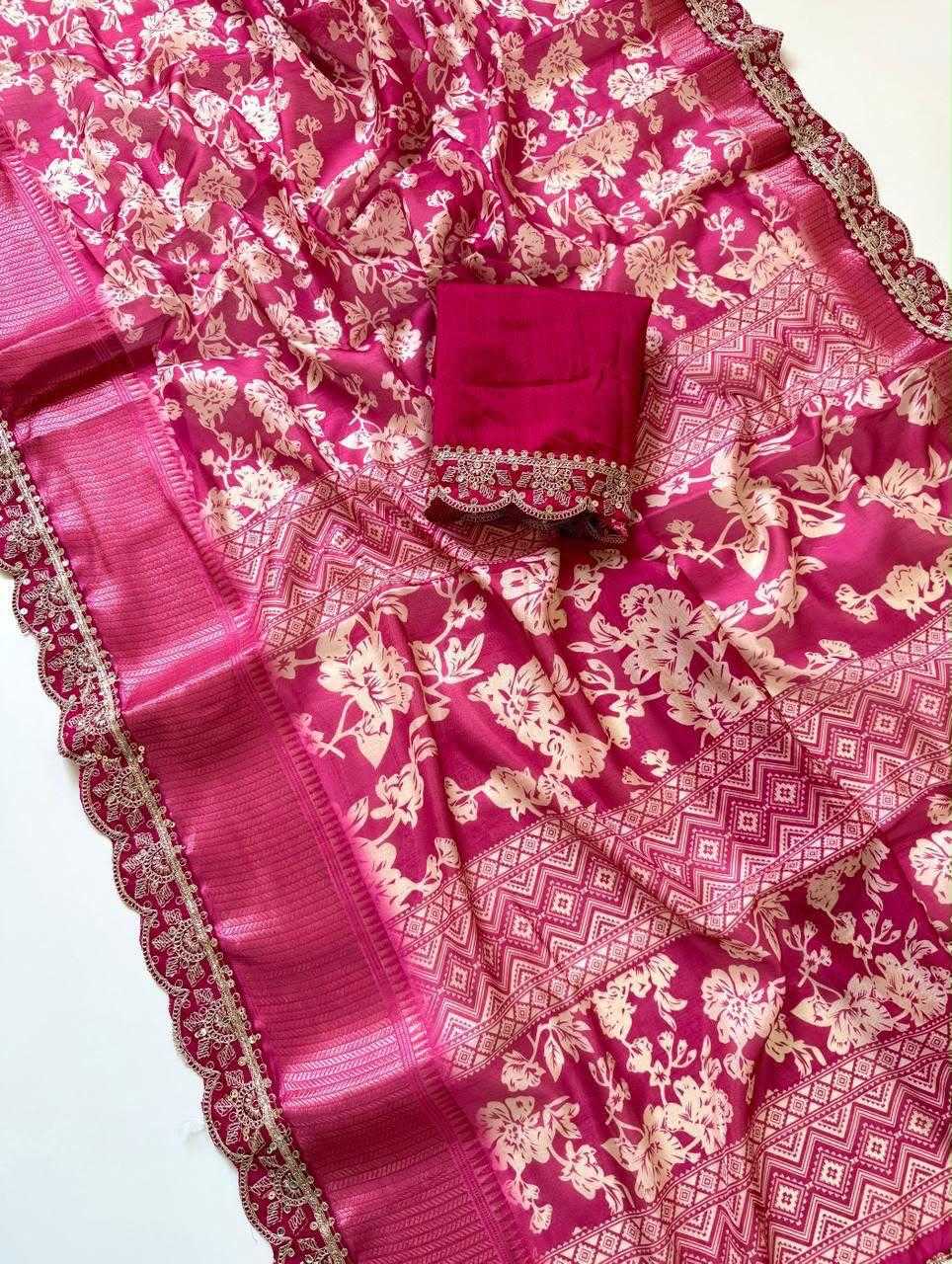 Dola Silk Printed Saree