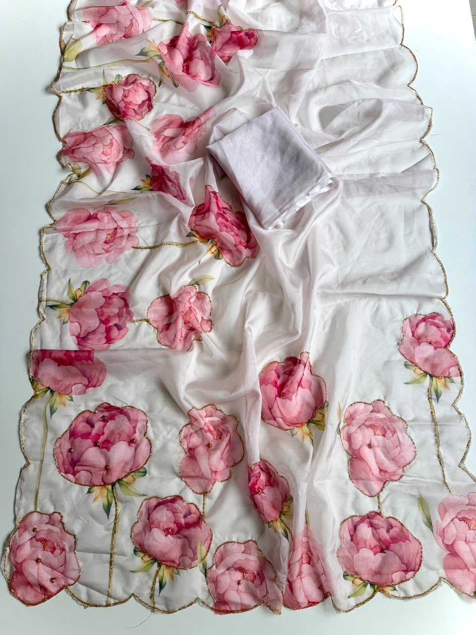 Garima Tabby Silk Soft Saree in Lavender Pink
