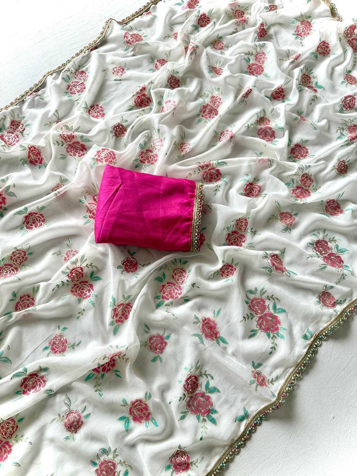 Georgette Printed Saree