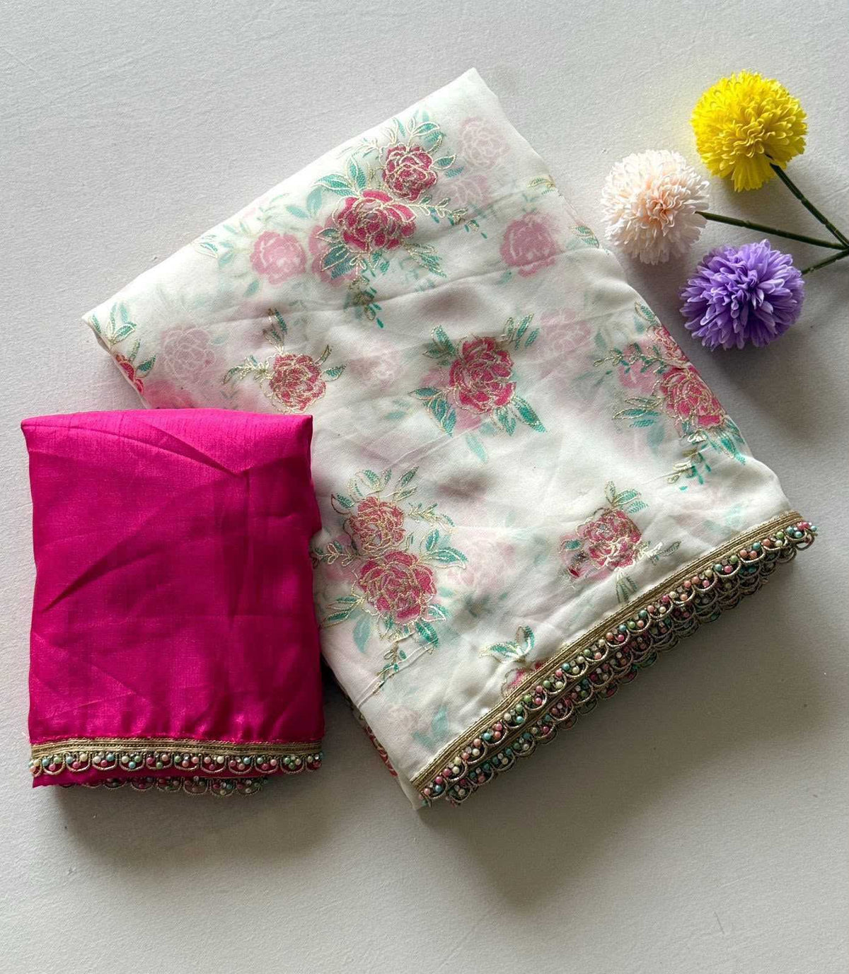 Georgette Printed Saree