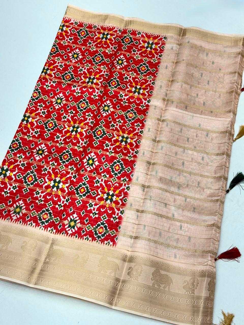 Soft Cotton Designer Saree