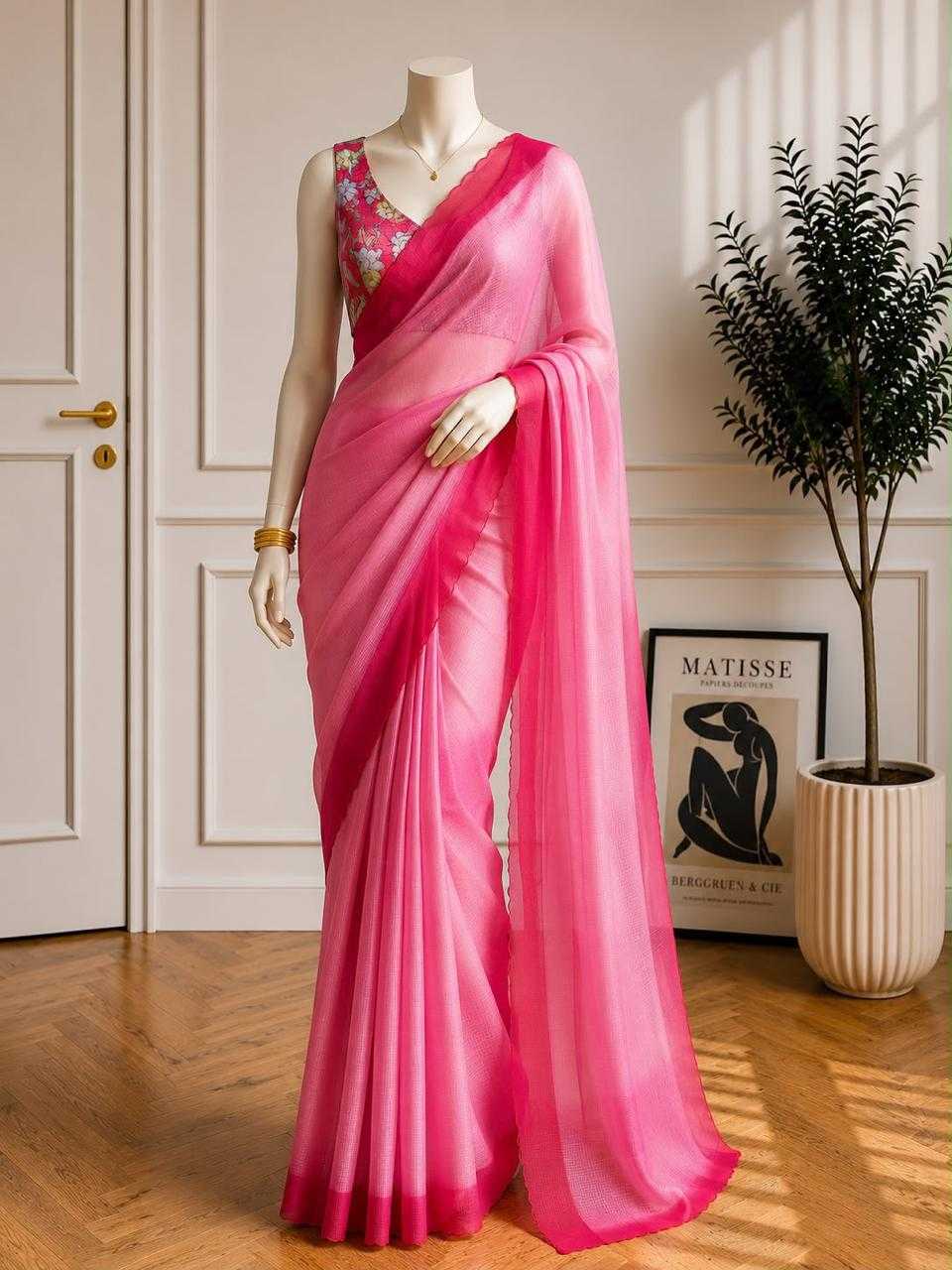 Kalpna Kota Checks Printed Saree