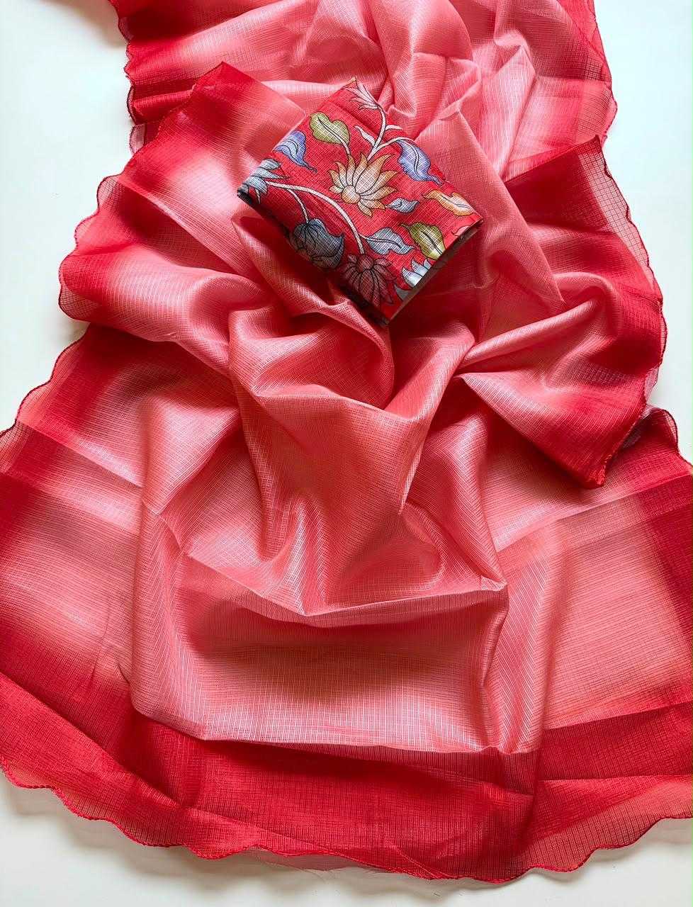 Kalpna Kota Checks Printed Saree