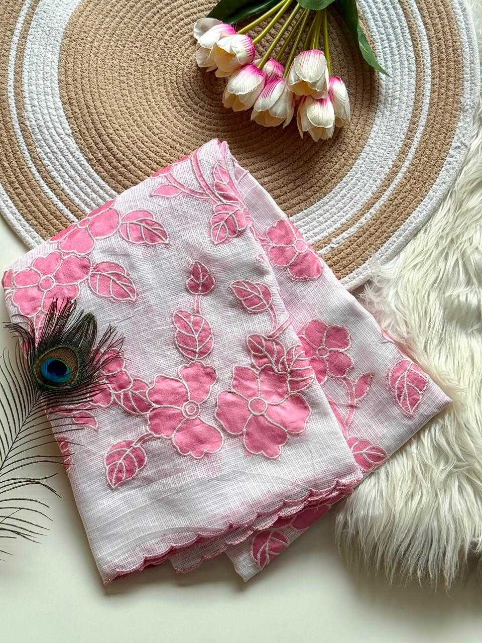 Embroidered Saree