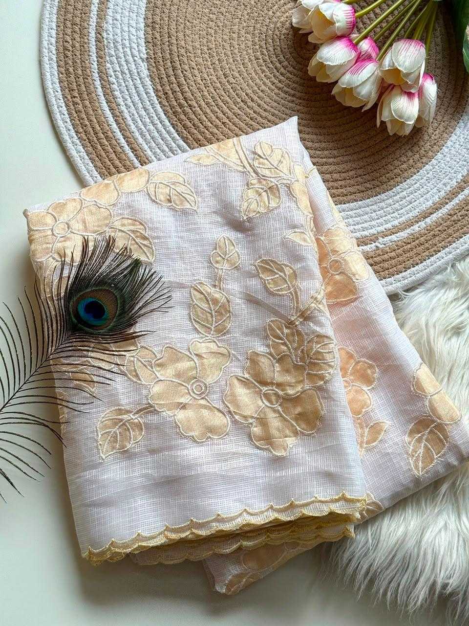 Embroidered Saree