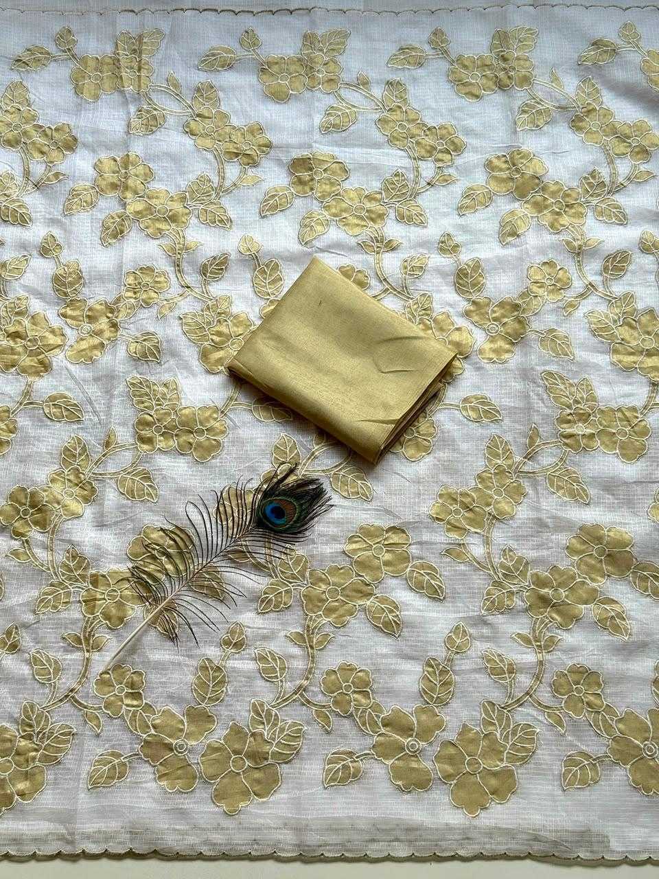 Embroidered Saree